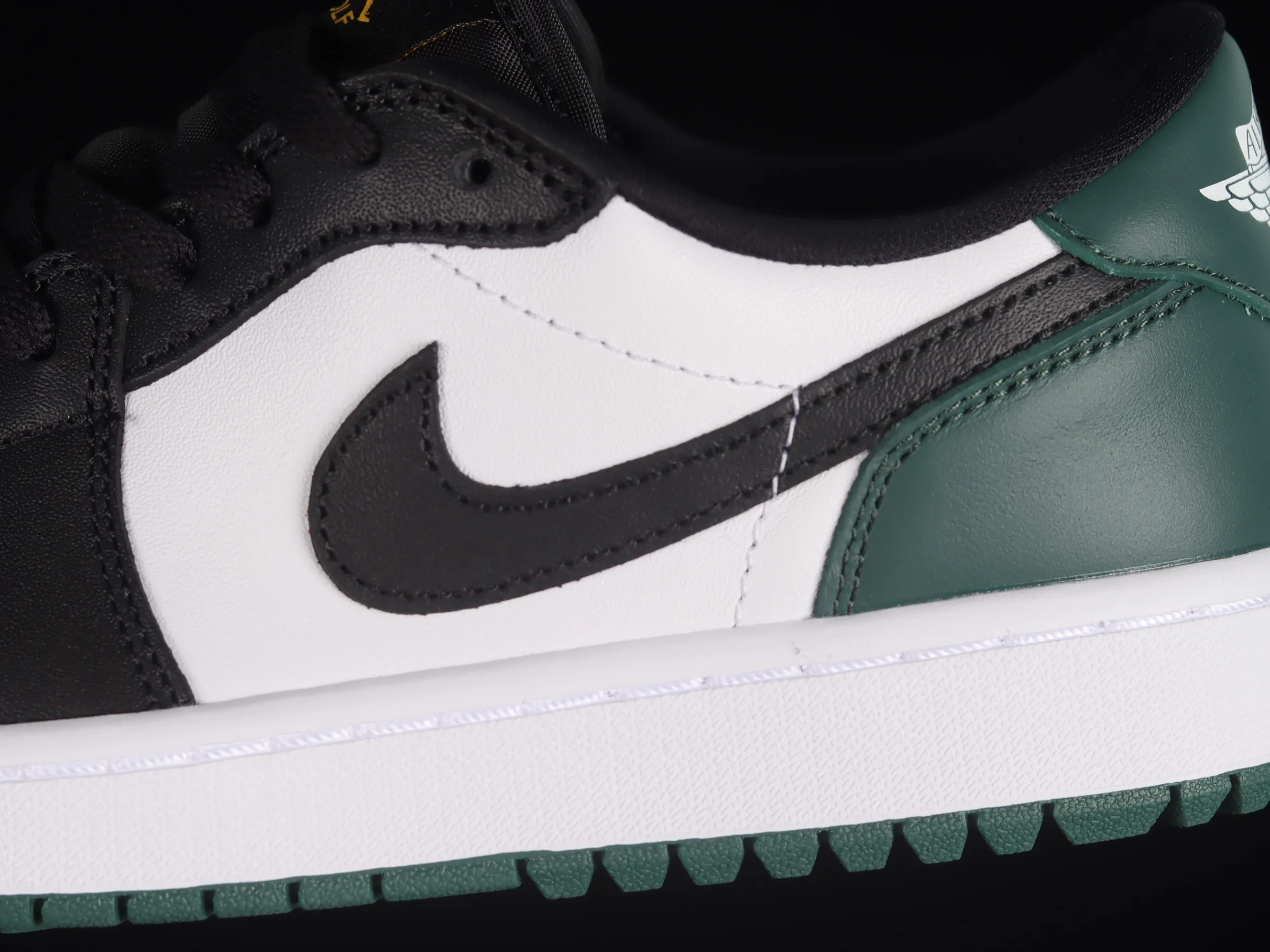All categories Air Jordan Jordan series basketball shoes Air Jordan 1 Low G version pure original Air Jordan 1 Low Golf "Noble Green" AJ1 Joe 1 new golf version white green DD9315-107